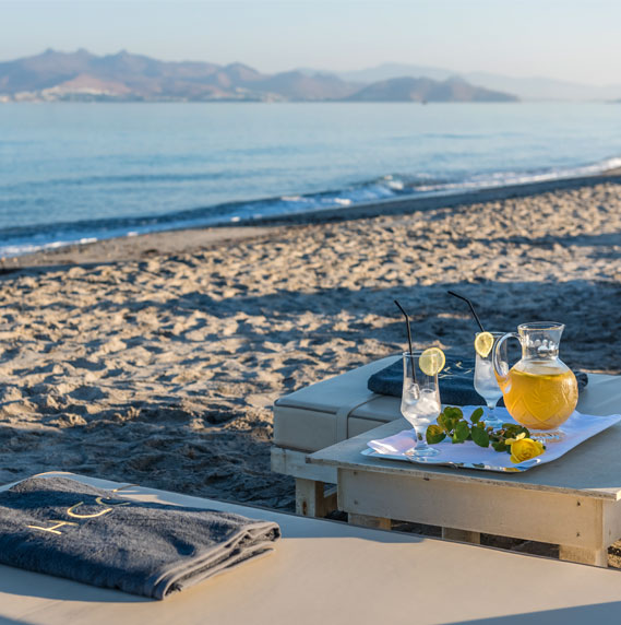 Cushion beach bar