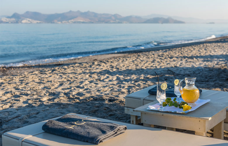 Cushion beach bar